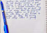 write your text in beautiful neat cursive handwriting